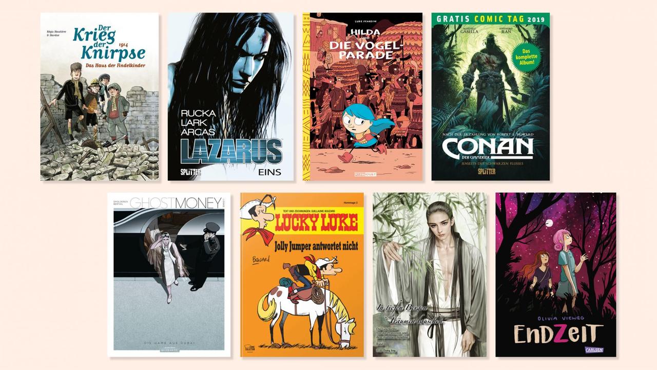 Abgebilder sind alle 8 Cover. Abgebilder sind alle 8 Cover.