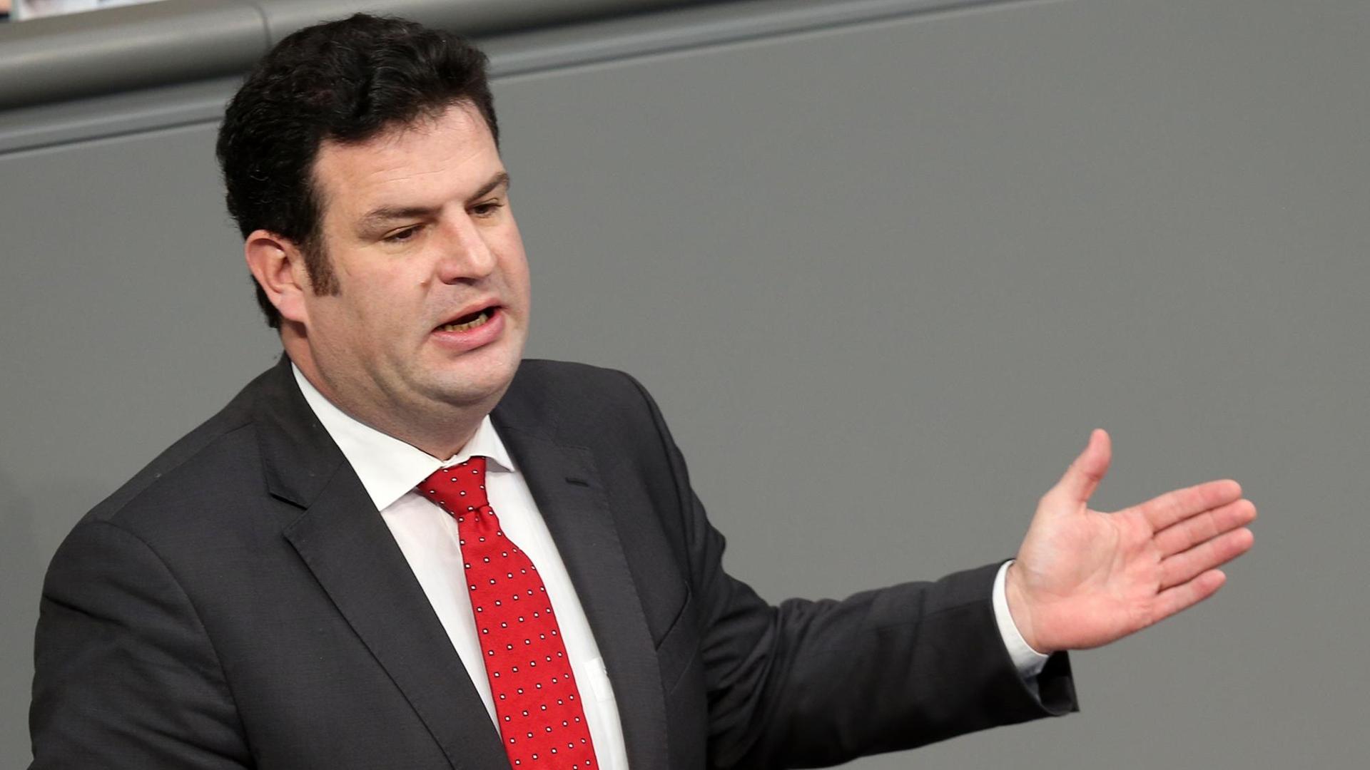 Der stellvertretende Fraktionsvorsitzende der SPD im Bundestag, Hubertus Heil. Der stellvertretende Fraktionsvorsitzende der SPD im Bundestag, Hubertus Heil.