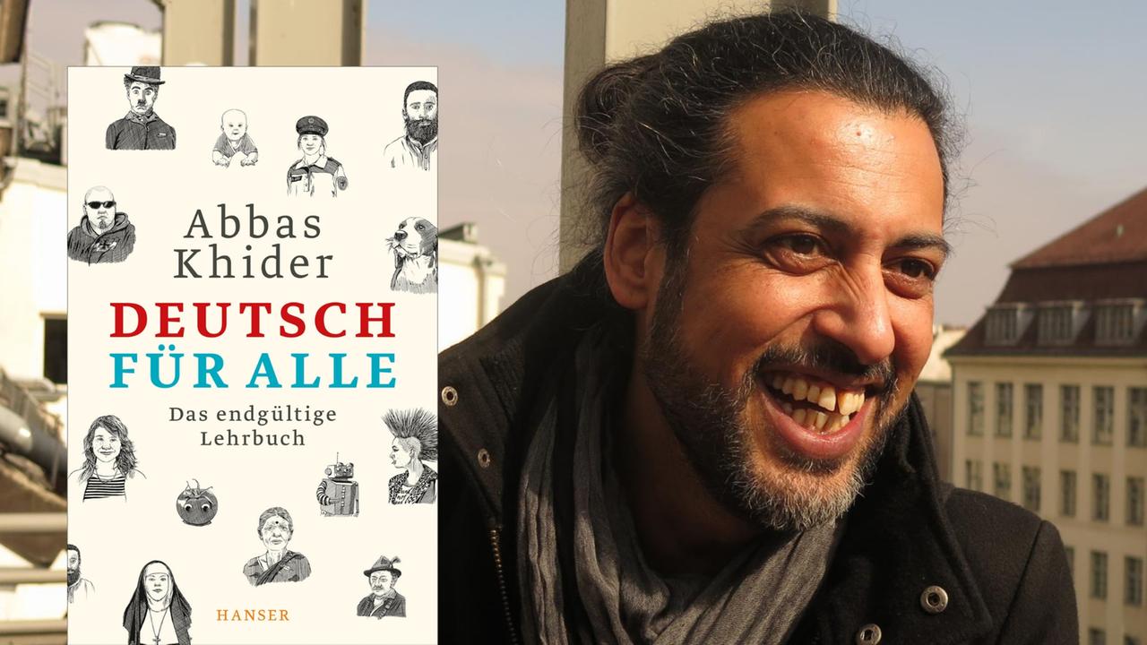 Buchcover: Abbas Khider: „Deutsch für alle. Das endgültige Lehrbuch“ Buchcover: Abbas Khider: „Deutsch für alle. Das endgültige Lehrbuch“