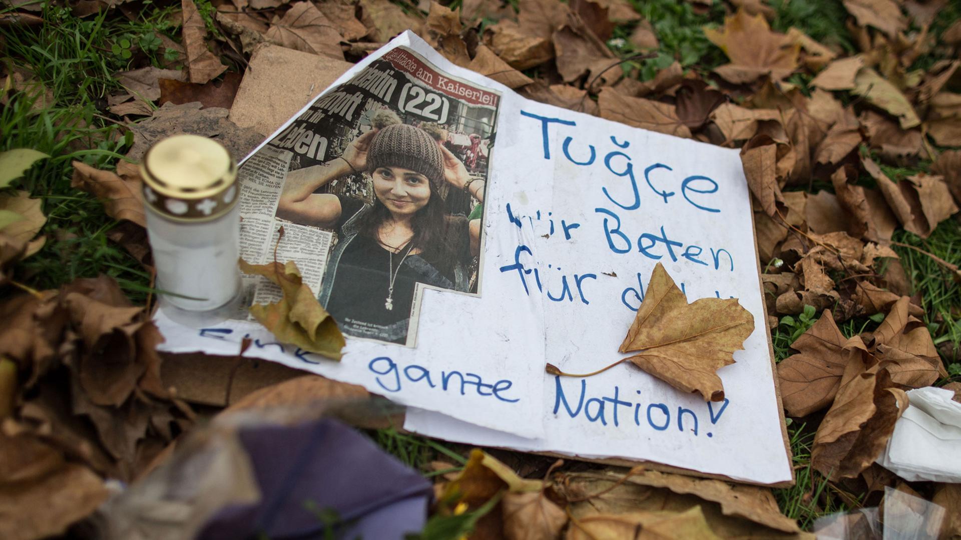 Gedenken an Tugce Albayrak Gedenken an Tugce Albayrak