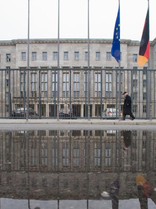 Das Bundesfinanzministerium in Berlin