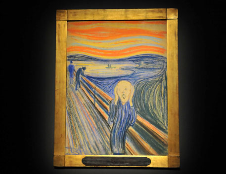 "Der Schrei" Munchs wohl bekanntestes Gemälde