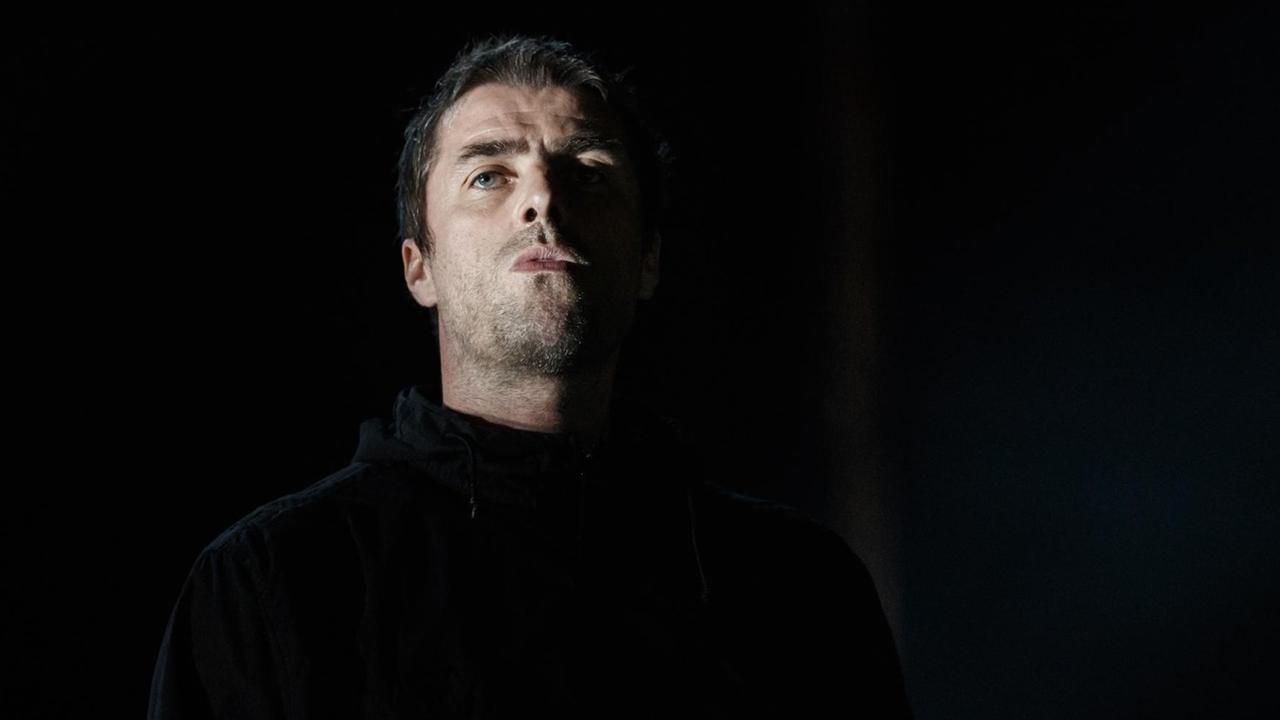 Porträt von Liam Gallagher 2018 auf dem Festival Internacional de Benicassim. Porträt von Liam Gallagher 2018 auf dem Festival Internacional de Benicassim.