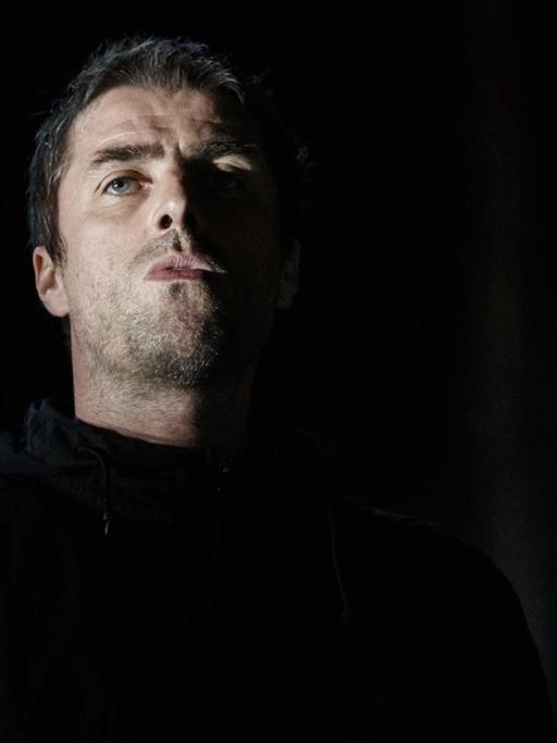 Porträt von Liam Gallagher 2018 auf dem Festival Internacional de Benicassim.