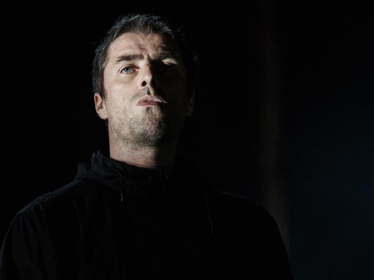 Porträt von Liam Gallagher 2018 auf dem Festival Internacional de Benicassim.