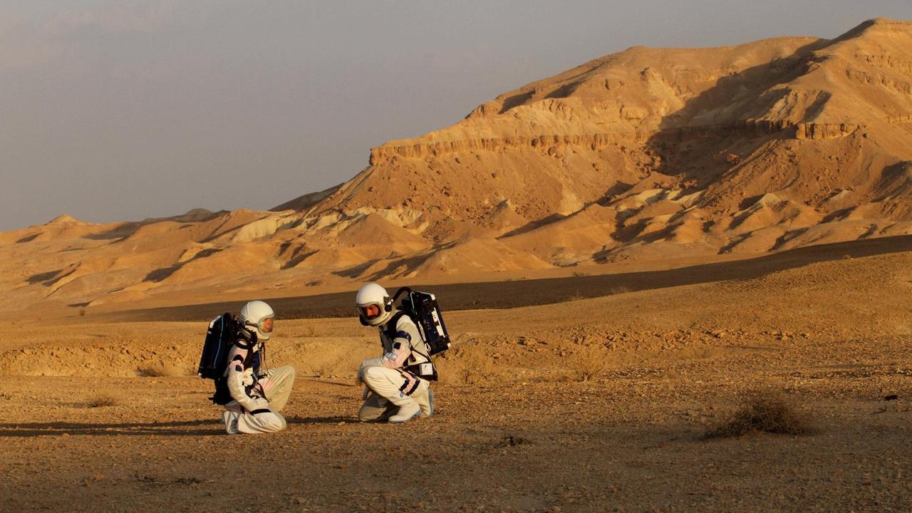 18.2.2018: Israelische Forscher simulieren in der Negev-Wüste das Leben auf dem Mars 18.2.2018: Israelische Forscher simulieren in der Negev-Wüste das Leben auf dem Mars