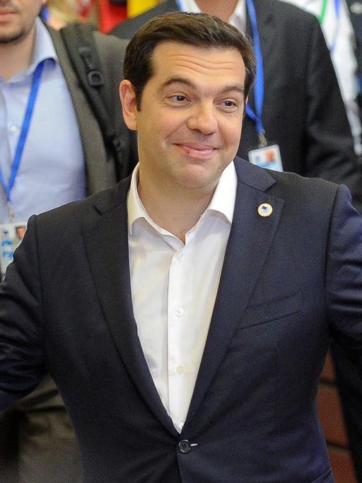 Der griechische Ministerpräsident Alexis Tsipras beim EU-Gipfel in Brüssel
