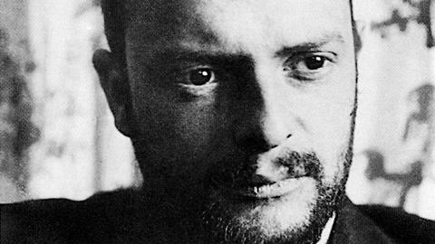 Das Foto aus dem Jahr 1911 zeigt den Maler Paul Klee.