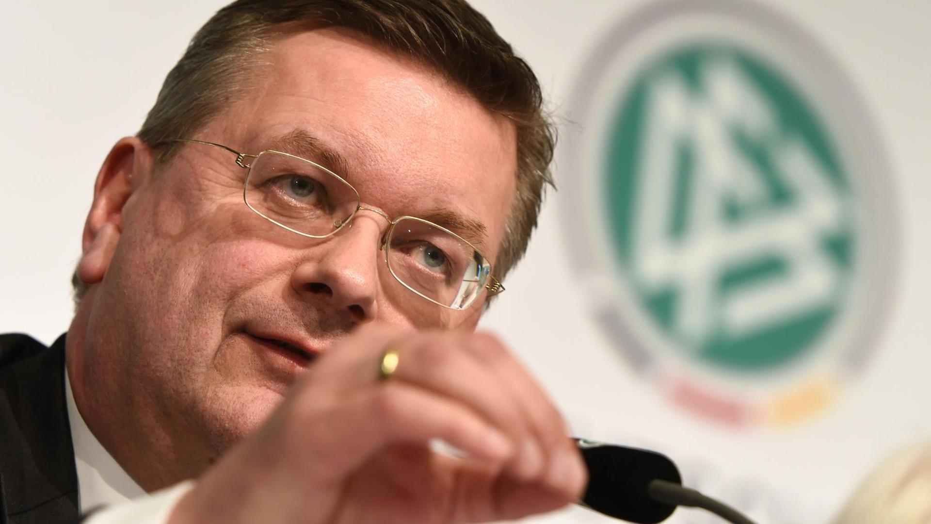 DFB-Präsident Reinhard Grindel. DFB-Präsident Reinhard Grindel.