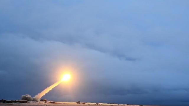 Test einer russischen Burevestnik-Mittelstrecken-Atomrakete