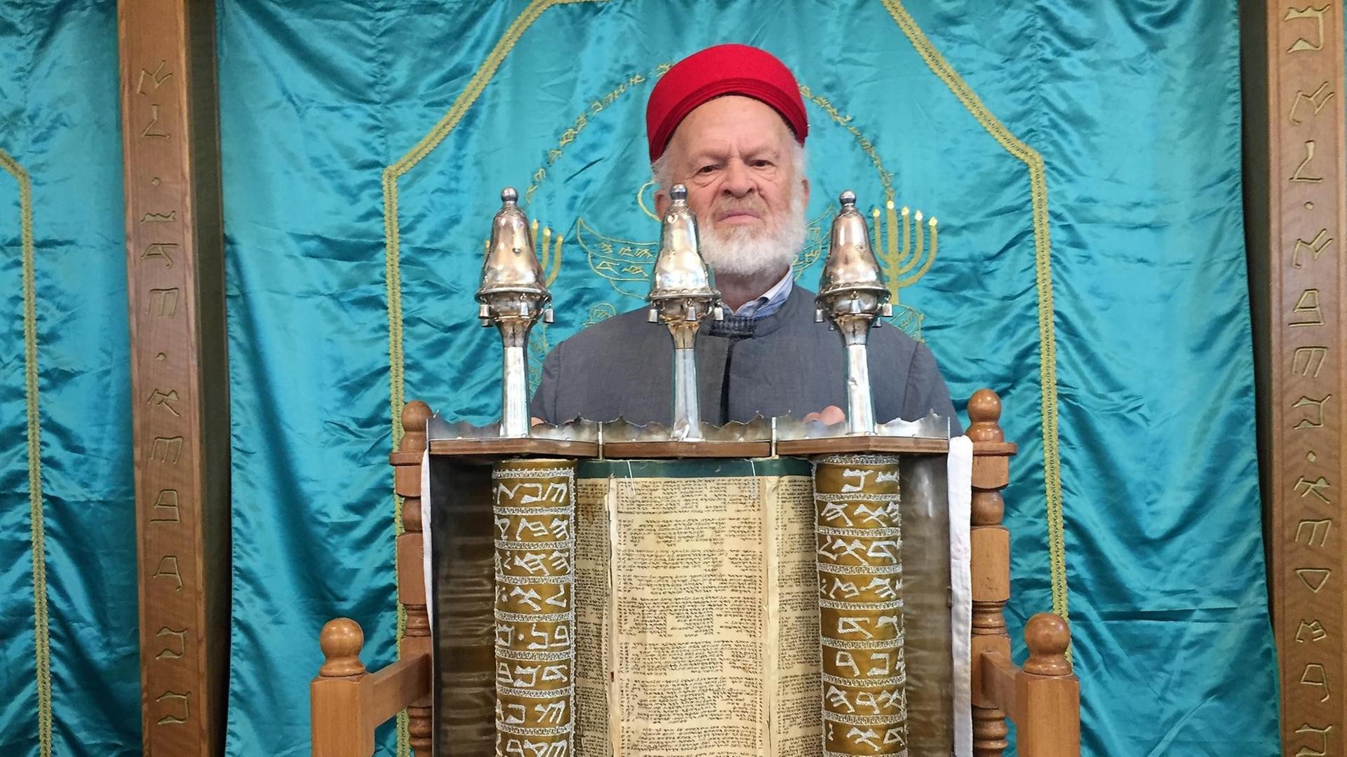 Der samaritanische Priester Assaf Cohen Der samaritanische Priester Assaf Cohen