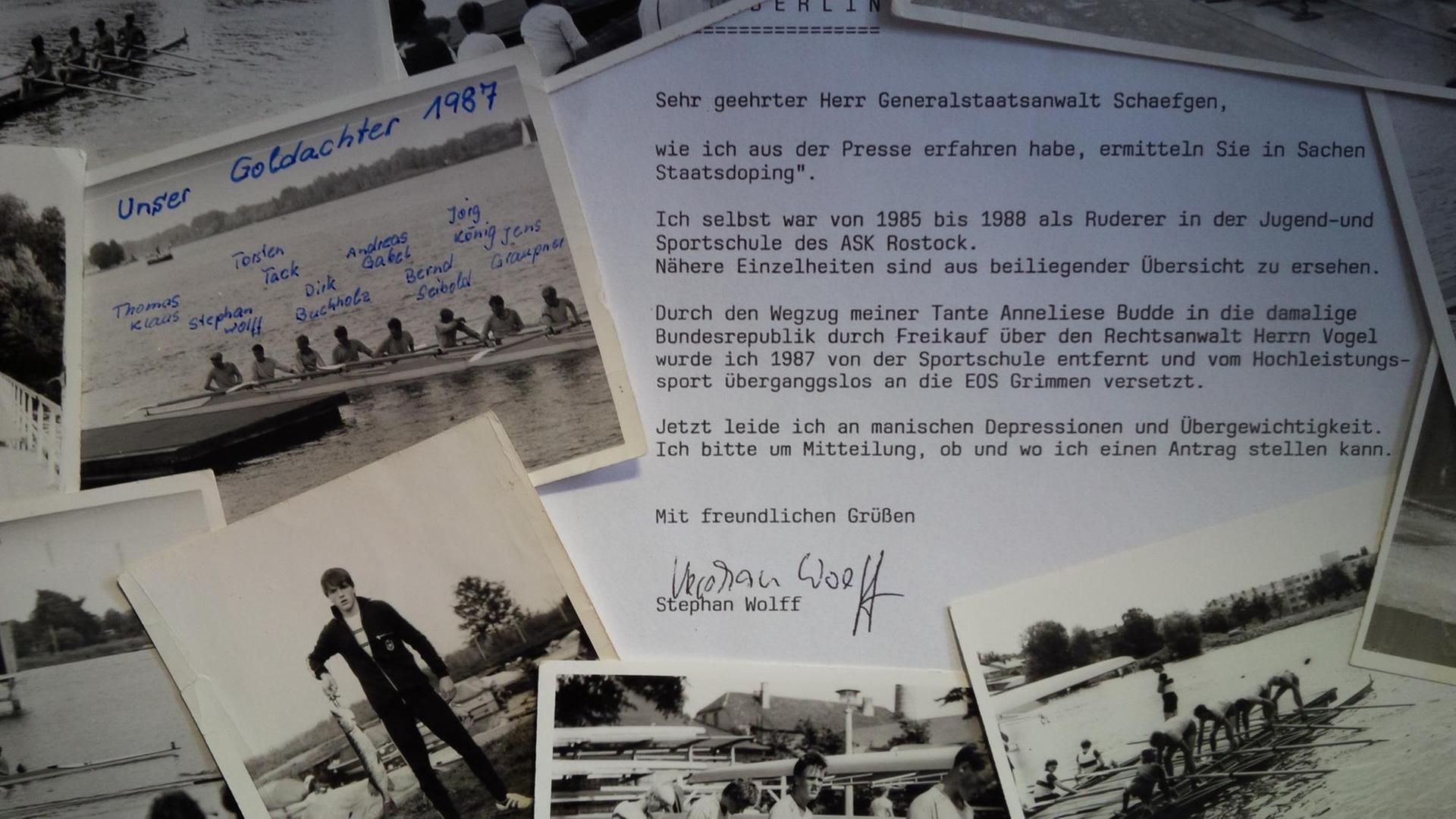 Dokumente und Bilder von Stephan Wolff Dokumente und Bilder von Stephan Wolff
