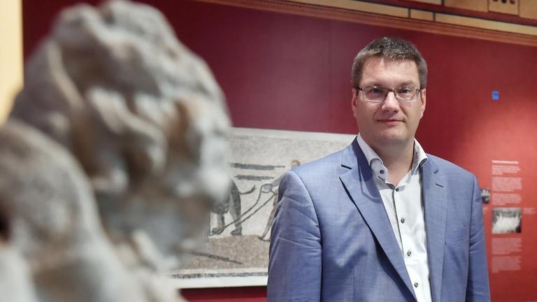 Eckart Köhne, Präsident des Deutschen Museumsbundes und Leiter des Badischen Landesmuseums Karlsruhe Eckart Köhne, Präsident des Deutschen Museumsbundes und Leiter des Badischen Landesmuseums Karlsruhe