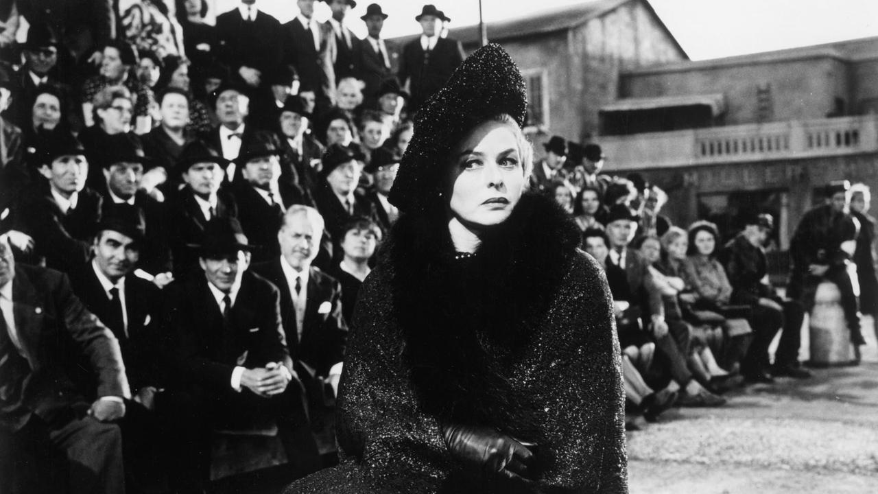 Ingrid Bergman in "Der Besuch" Film: "Der Besuch"1963.