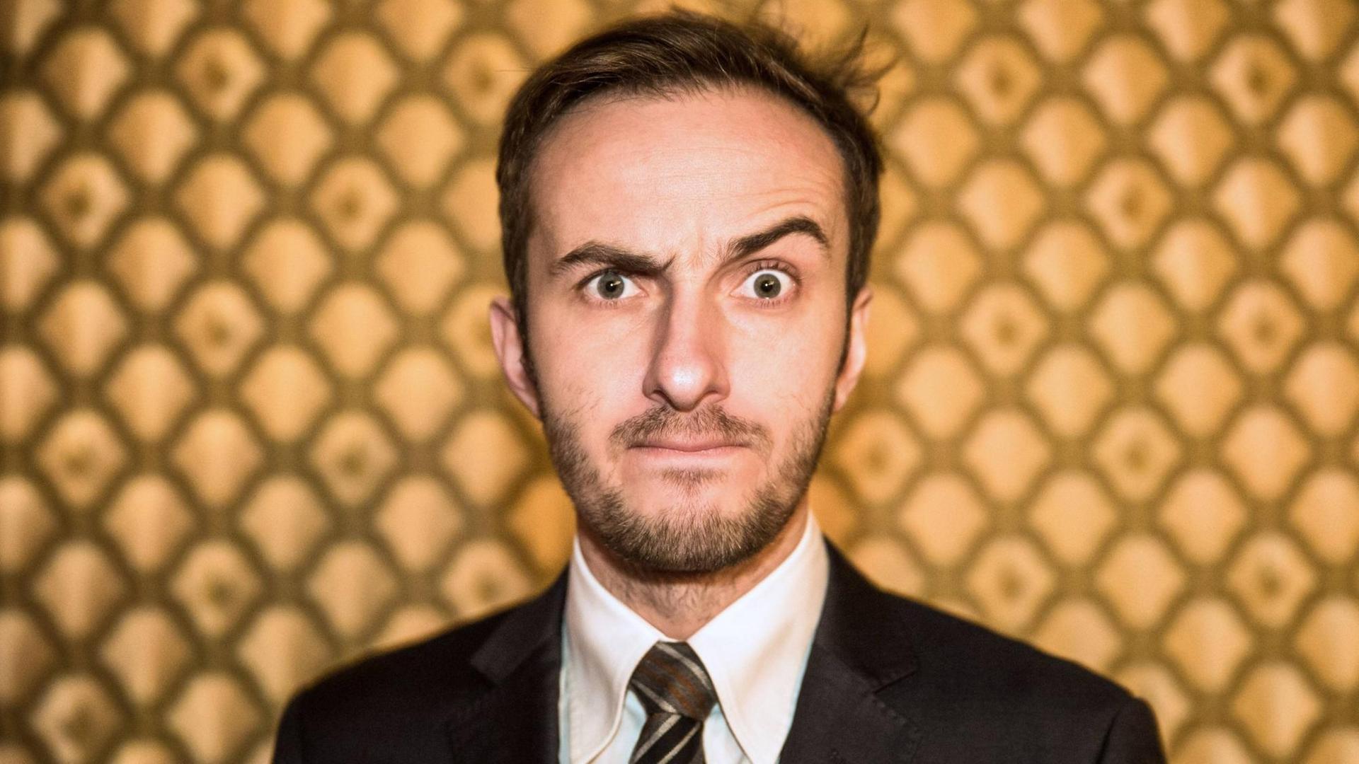 Der Moderator Jan Böhmermann Der Moderator Jan Böhmermann
