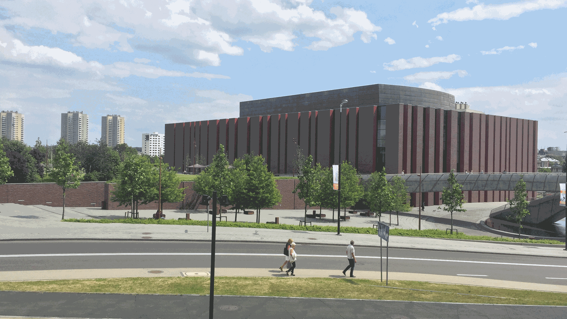 Das NOSPR Musikzentrum in Katowice