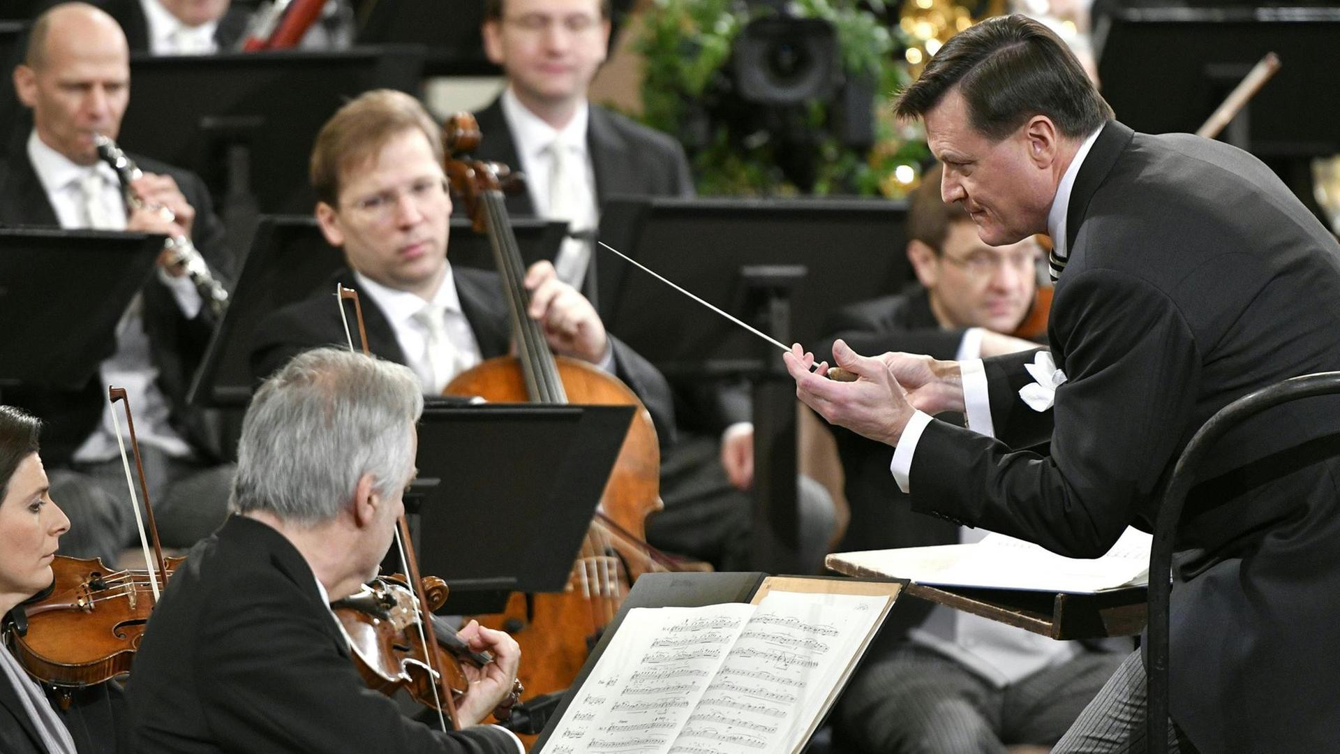Christian Thielemann dirigiert das Neujahrskonzert der Wiener Philharmoniker