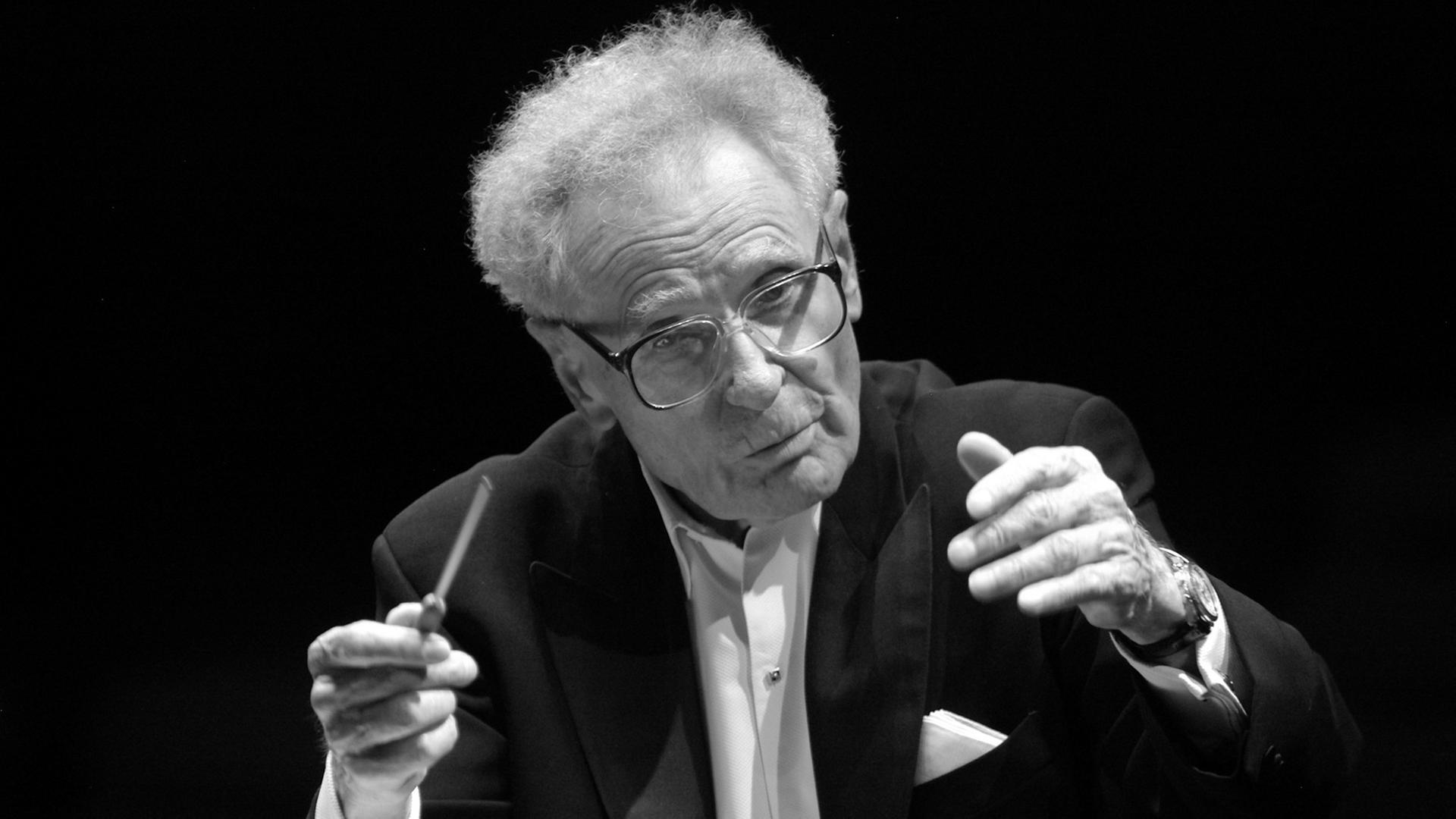 Der Dirigent Stanislaw Skrowaczewski Der Dirigent Stanislaw Skrowaczewski