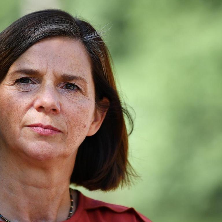 Katrin Göring-Eckardt, Fraktionsvorsitzende von Bündnis90/Die Grünen im Bundestag, aufgenommen bei der Klausur der Grünen-Bundestagsfraktion