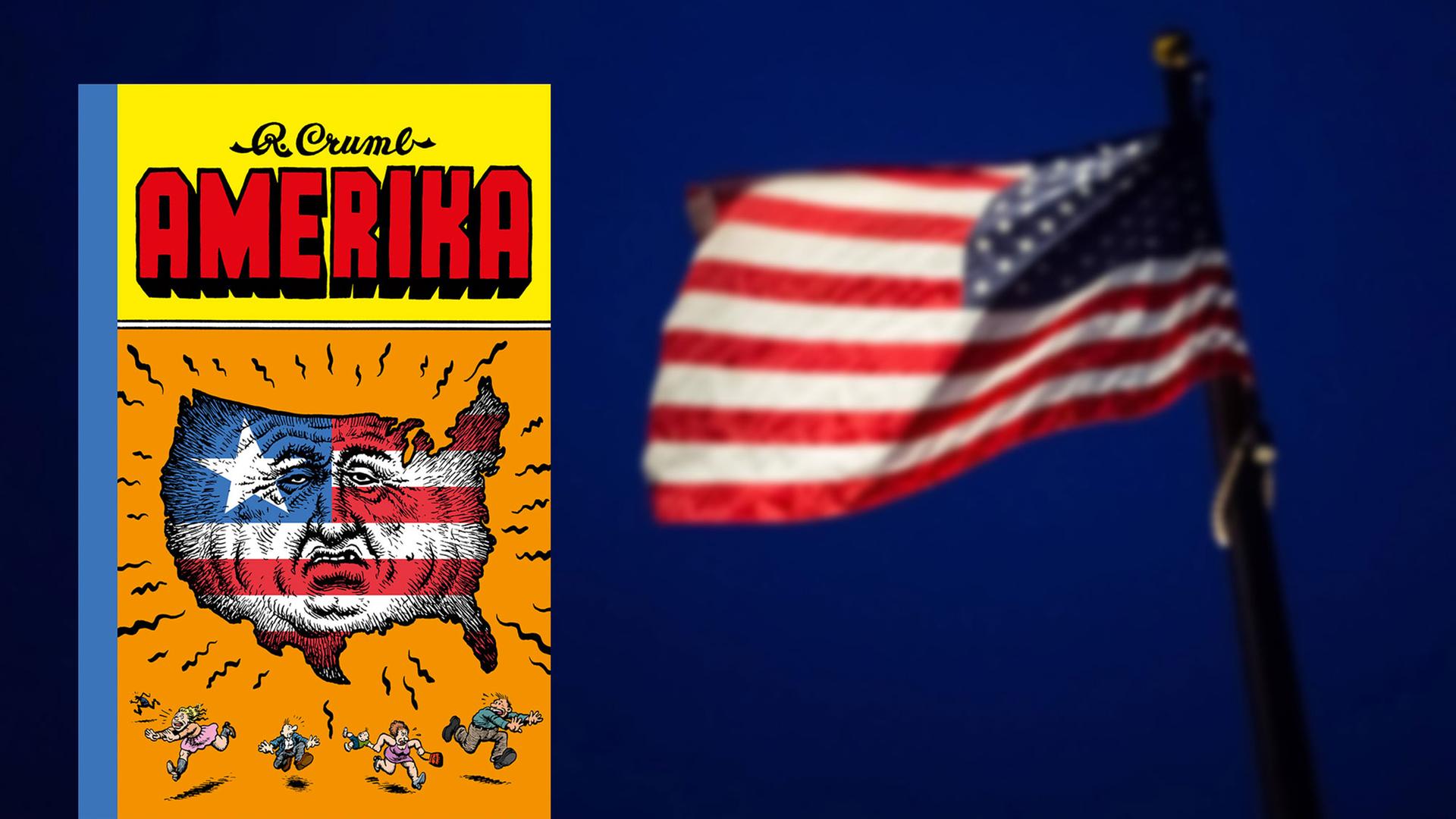 Cover des Comic-Bandes "Amerika" von Robert Crumb (Reprodukt Verlag) Cover des Comic-Bandes "Amerika" von Robert Crumb (Reprodukt Verlag)