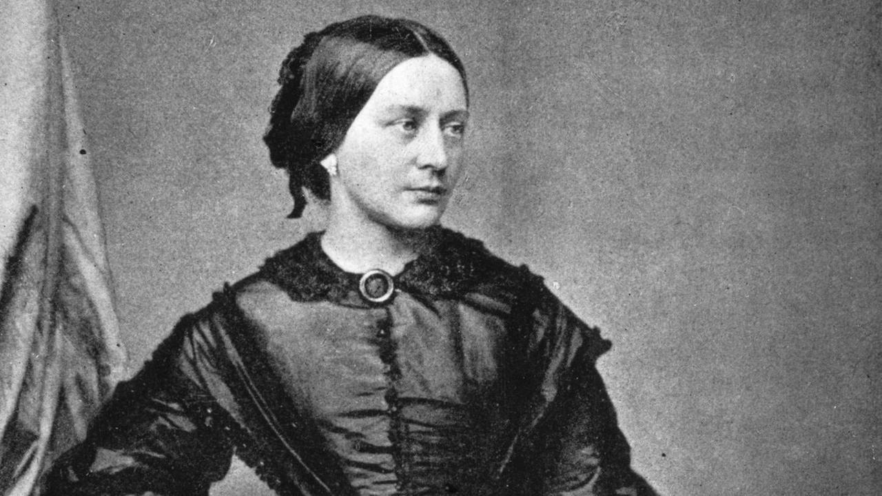 Porträt von Clara Schumann Porträt von Clara Schumann
