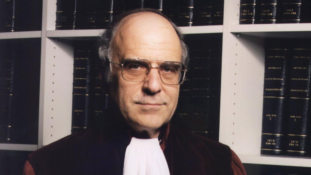 Der frühere Generalanwalt am Europäischen Gerichtshof in Luxemburg, Rechtsanwalt und Notar, CDU-Politiker, Carl Otto Lenz. Der frühere Generalanwalt am Europäischen Gerichtshof in Luxemburg, Rechtsanwalt und Notar, CDU-Politiker, Carl Otto Lenz.