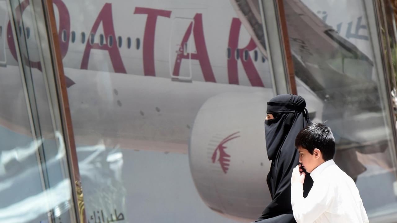 Der Flugverkehr ins arabische Emirat Katar ist gestoppt worden (6.6.2017). Der Flugverkehr ins arabische Emirat Katar ist gestoppt worden (6.6.2017).