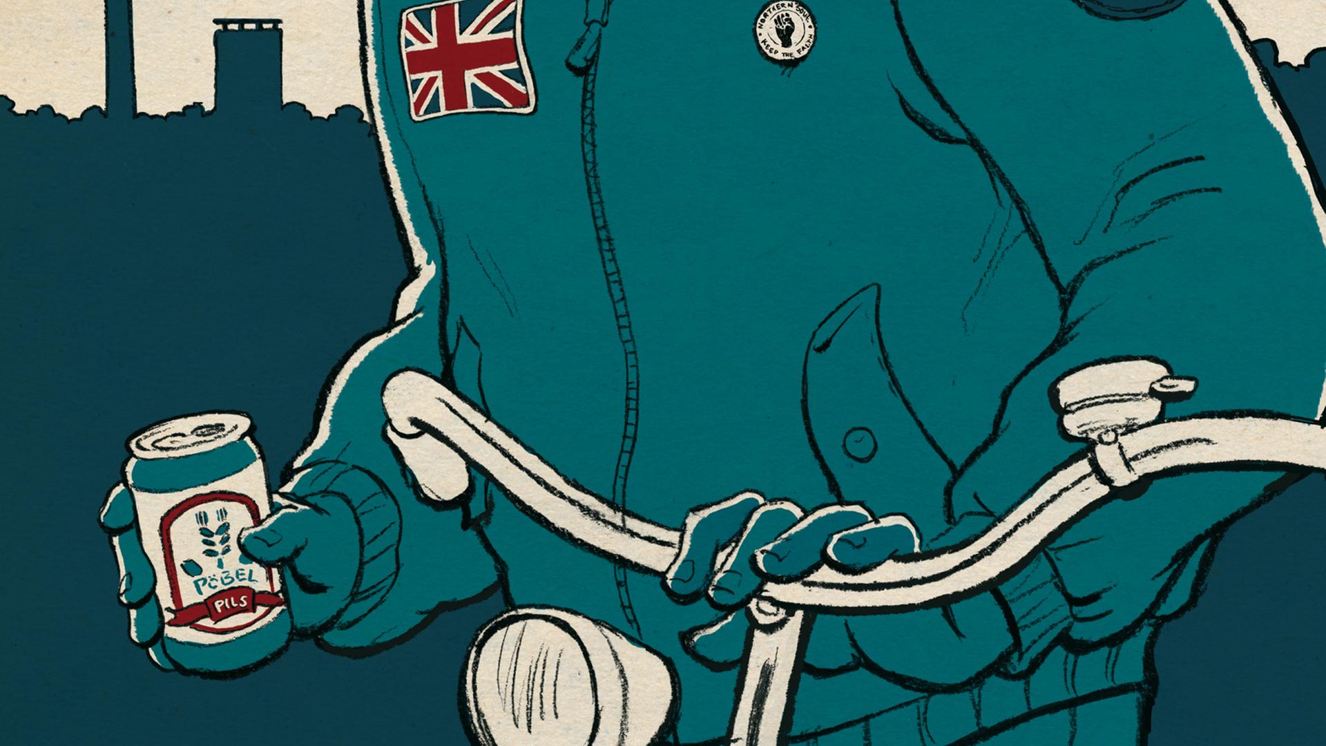 Cover der Graphic Novel "Fahrradmod" von Tobi Dahmen (Ausschnitt) Cover der Graphic Novel "Fahrradmod" von Tobi Dahmen (Ausschnitt)