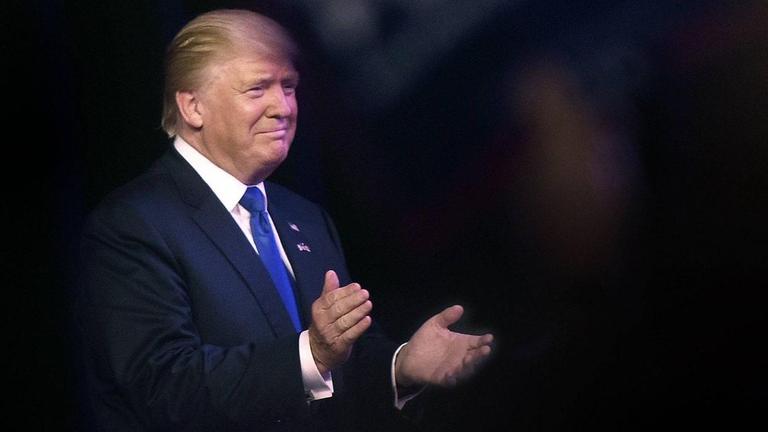 Der gewählte US-Präsident Donald Trump Der gewählte US-Präsident Donald Trump