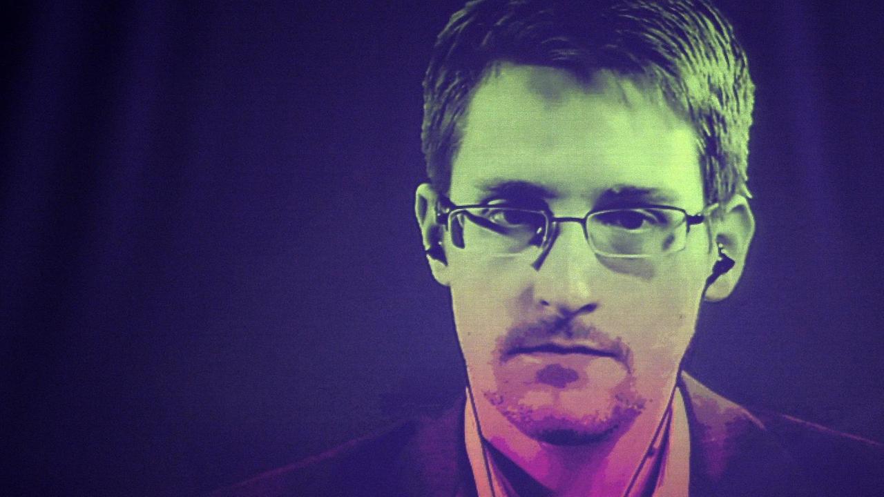 NSA-Whistleblower Edward Snowden bei einer Videokonferenz mit dem Europarat in Straßburg. NSA-Whistleblower Edward Snowden bei einer Videokonferenz mit dem Europarat in Straßburg.