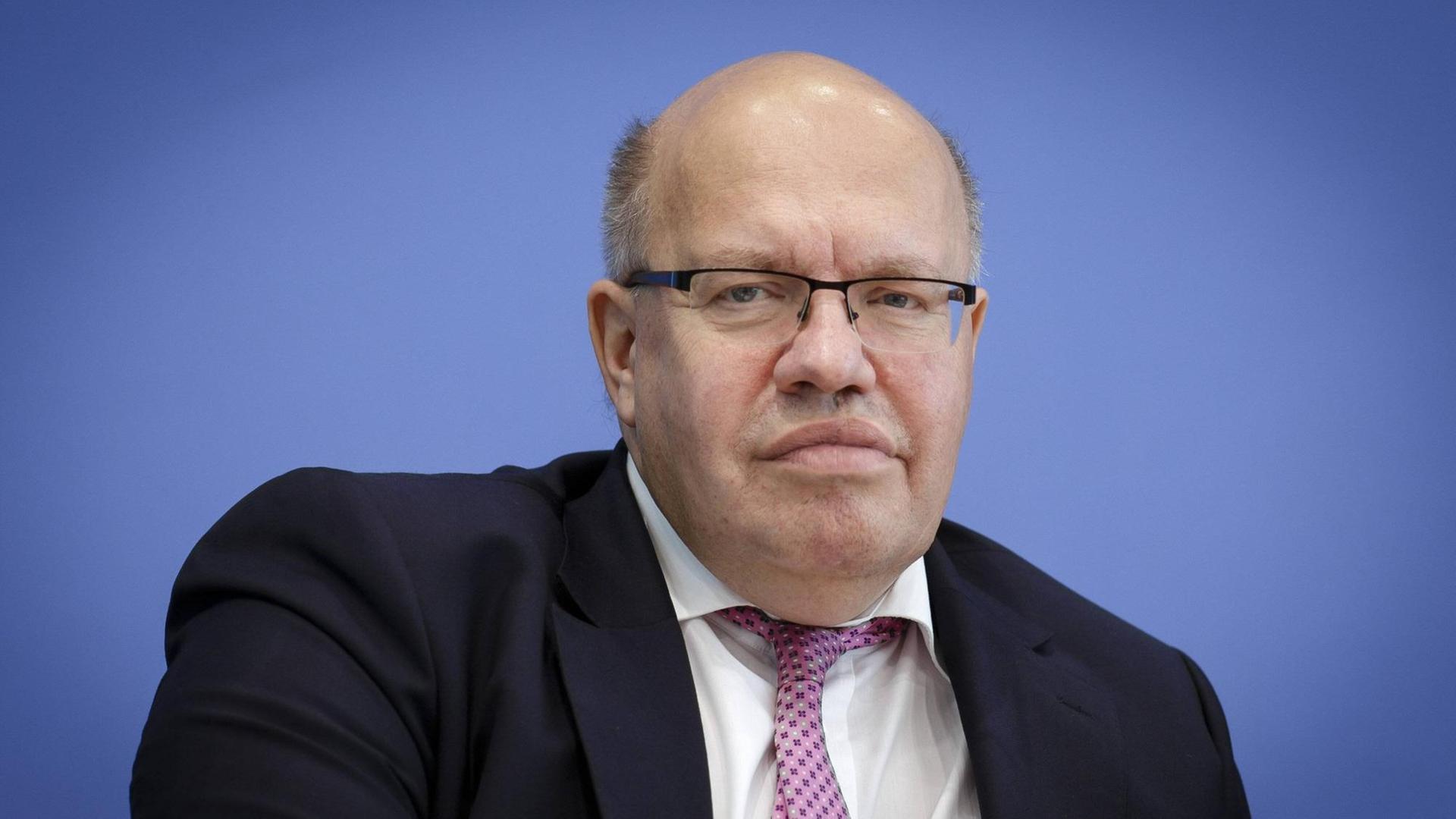 Bundeswirtschaftsminister Peter Altmaier, CDU Bundeswirtschaftsminister Peter Altmaier, CDU