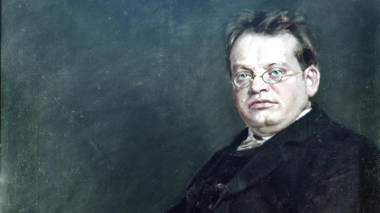 Porträt des Komponisten Max Reger Porträt des Komponisten Max Reger