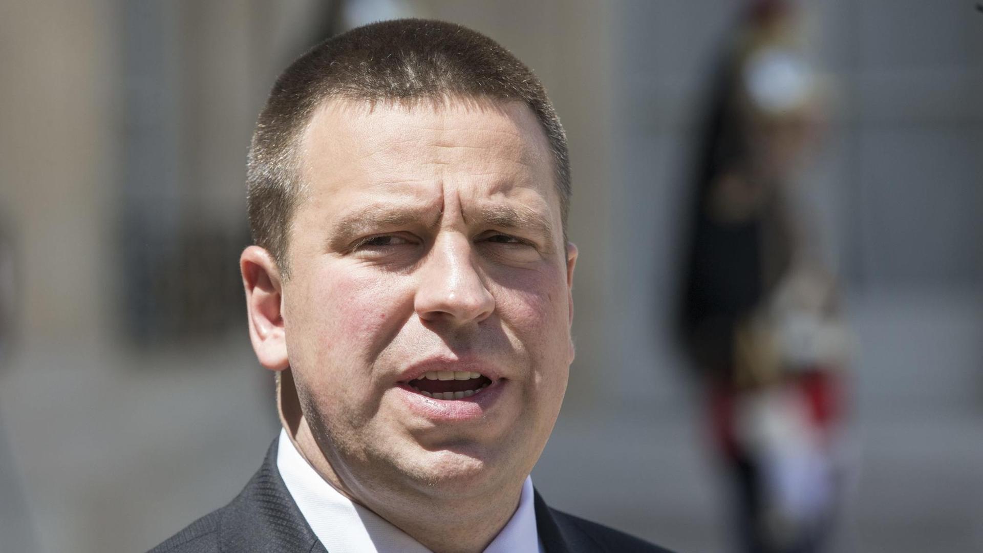 Estlands Regierungschef Jüri Ratas Estlands Regierungschef Jüri Ratas
