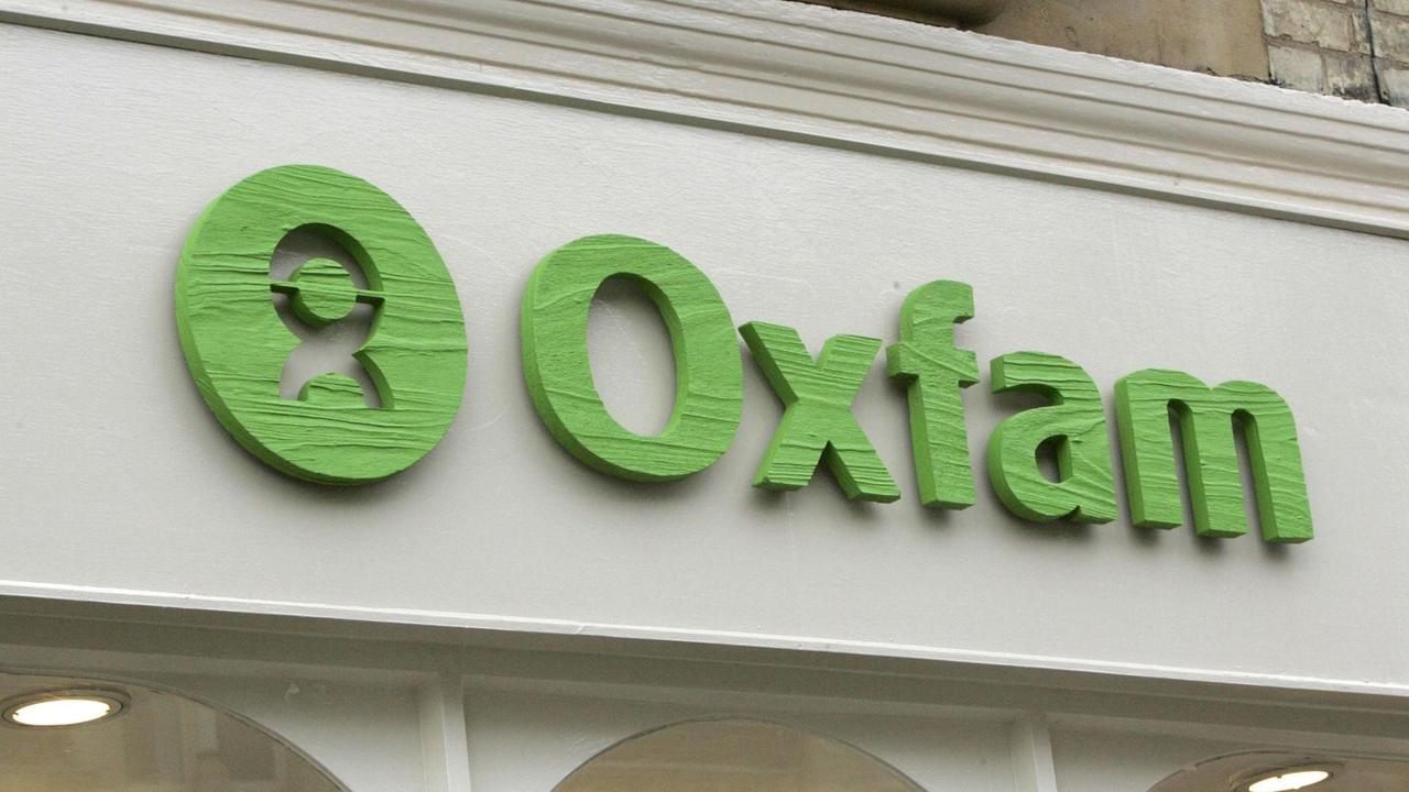 Undatiertes Foto eines Oxfam-Ladens.