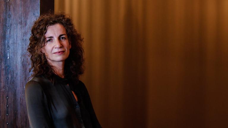 Die Intendantin des Berliner Theaters Hebbel am Ufer (HAU), Annemie Vanackere. Die Intendantin des Berliner Theaters Hebbel am Ufer (HAU), Annemie Vanackere.