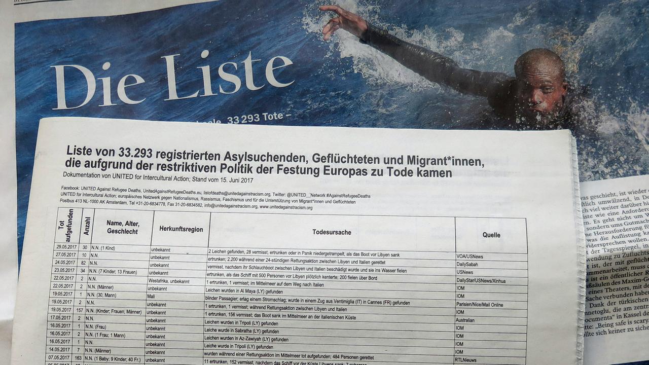 Der Tagesspiegel vom 9. November 2017 mit der Sonderbeilage "Die Liste", erstellt von Banu Cennetoglu Der Tagesspiegel vom 9. November 2017 mit der Sonderbeilage "Die Liste", erstellt von Banu Cennetoglu