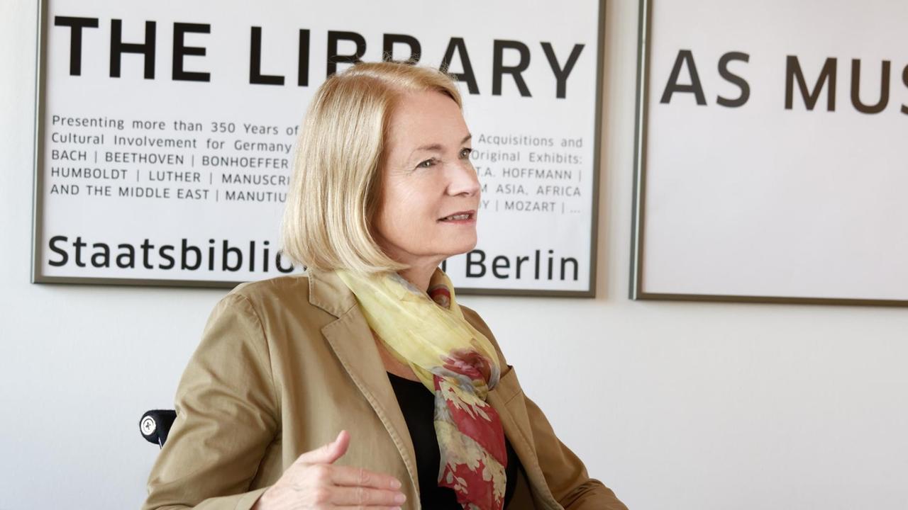 Generaldirektorin der Staatsbibliothek zu Berlin Barbara Schneider-Kempf Generaldirektorin der Staatsbibliothek zu Berlin Barbara Schneider-Kempf