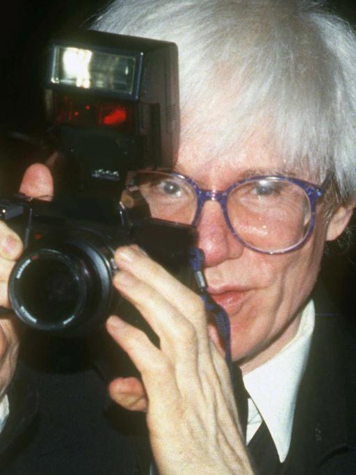 Andy Warhol im Jahr 1982