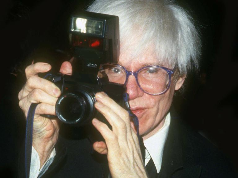 Andy Warhol im Jahr 1982
