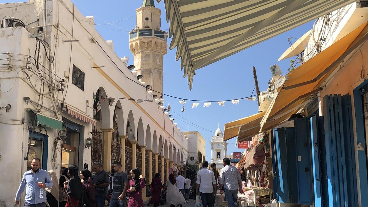 Die Altstadt von Tripolis.