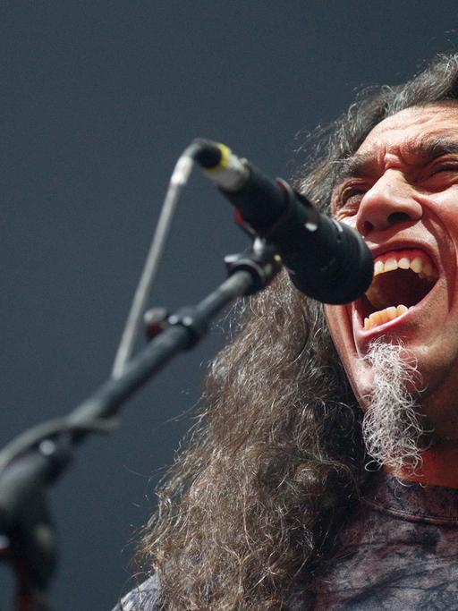 Tom Araya, Sänger und Bassist der amerikanischen Metal-Band Slayer