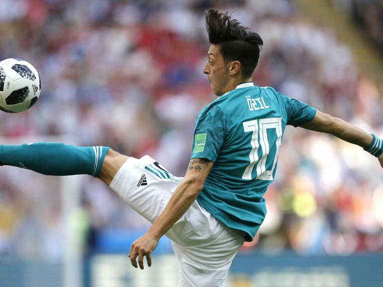 War das sein letztes Länderspiel für den DFB? Mesut Özil beim deutschen WM-Spiel am 27. Juni 2018 in Kasan gegen Südkorea (0:2)