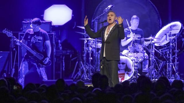 Der Sänger Morrissey, bei einem Auftritt im November 2017 im "Anthem" in Washington.