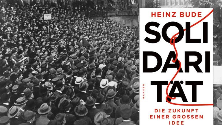 Hintergrundbild: Demonstration der Berliner Arbeiterschaft für Sowjetrußland am 11.5.1919 im Berliner Lustgarten. "Wir demonstrieren gegen die Entmachtung Sowjetrußlands", heißt es auf einem der Plakate. Vordergrund: Buchcover Hintergrundbild: Demonstration der Berliner Arbeiterschaft für Sowjetrußland am 11.5.1919 im Berliner Lustgarten. "Wir demonstrieren gegen die Entmachtung Sowjetrußlands", heißt es auf einem der Plakate. Vordergrund: Buchcover
