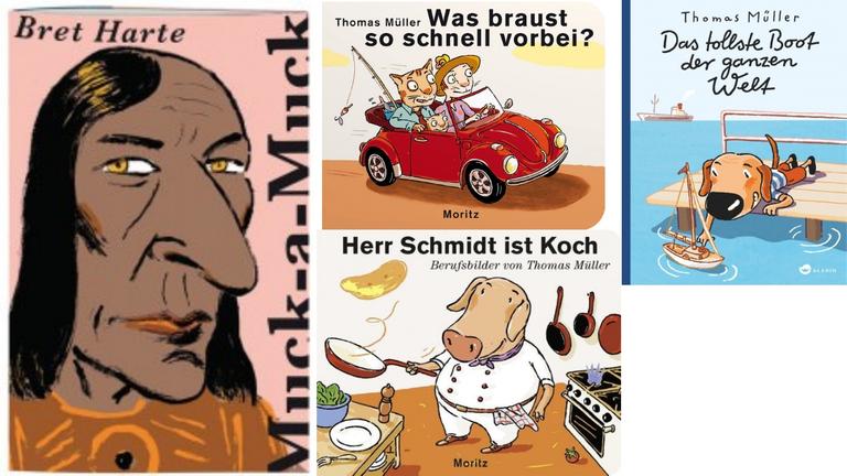 Mehrere Illustrationen von Thomas M. Müller Mehrere Illustrationen von Thomas M. Müller