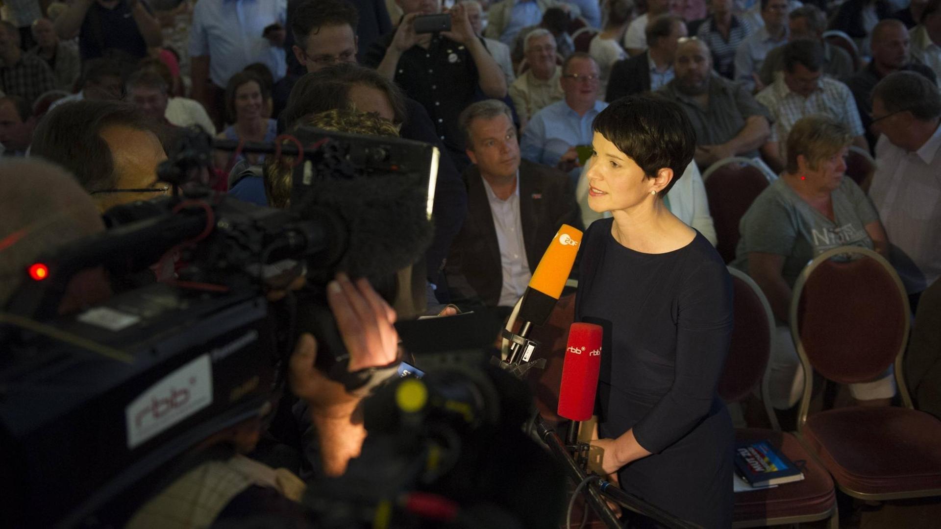AfD-Chefin Frauke Petry AfD-Chefin Frauke Petry