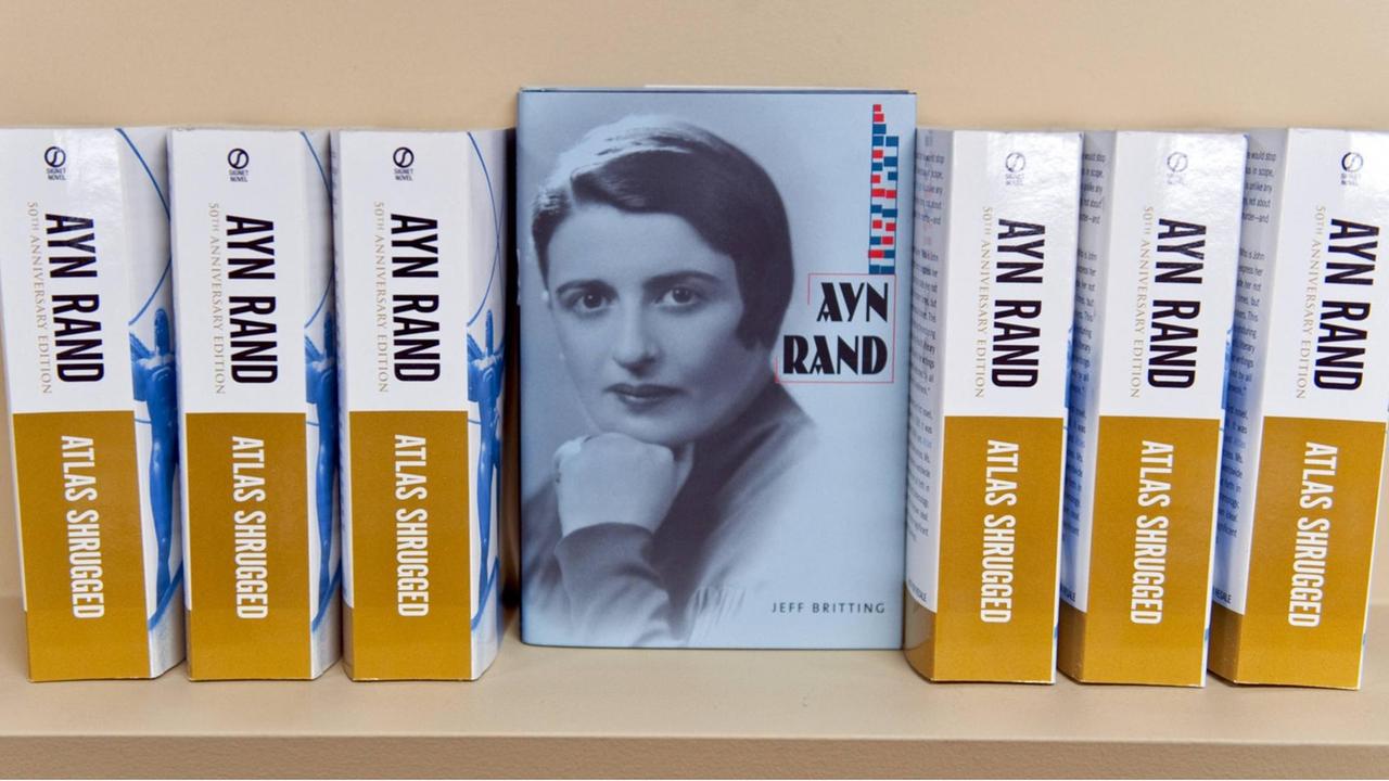 Bücher "Atlas Shrugged" vom Ayn Rand Institut. Bücher "Atlas Shrugged" vom Ayn Rand Institut.