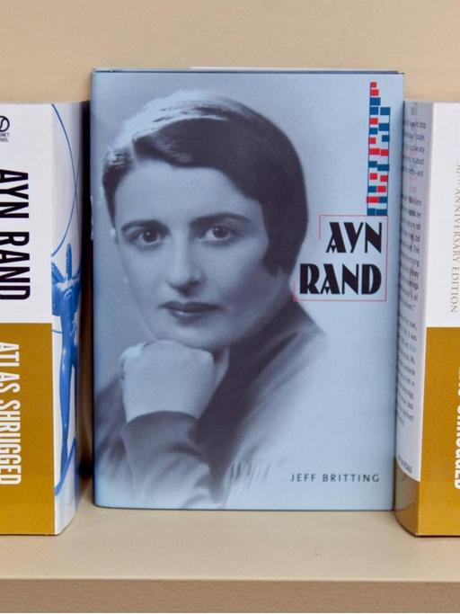 Bücher "Atlas Shrugged" vom Ayn Rand Institut.