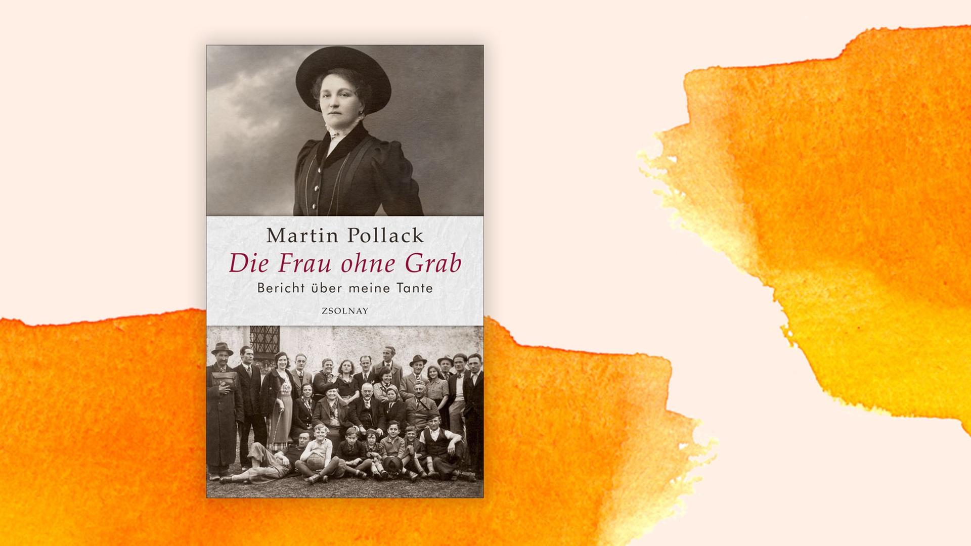 Der Bucheinband zeigt das Porträt einer Frau sowie jenes einer Familie. Dahinter ist ein aquarellierter Hintergrund zu sehen. Der Bucheinband zeigt das Porträt einer Frau sowie jenes einer Familie. Dahinter ist ein aquarellierter Hintergrund zu sehen.