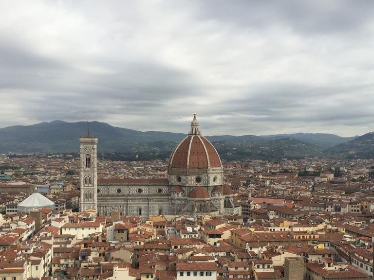 Blick auf Florenz.